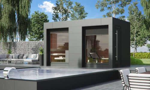 Design Saunahaus Kubus S15-1 - Saunakabine | © 2025 Westerhoff GmbH Damme