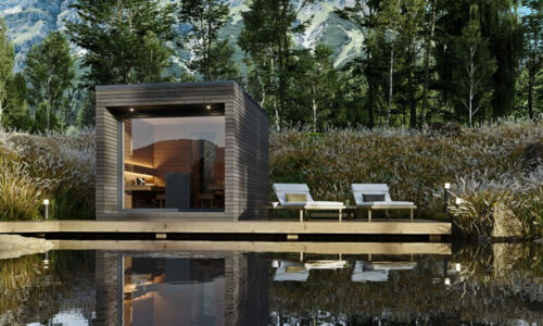 Design Saunahaus Kubus H12-1 | © 2025 Westerhoff GmbH Damme