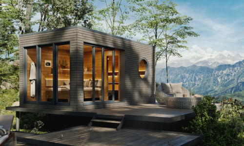 Design Saunahaus Kubus F16-1 | © 2026 Westerhoff GmbH Damme