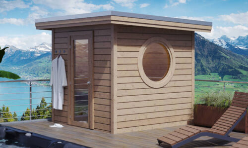 Massivholzsauna Falun | © 2025 Westerhoff GmbH Damme