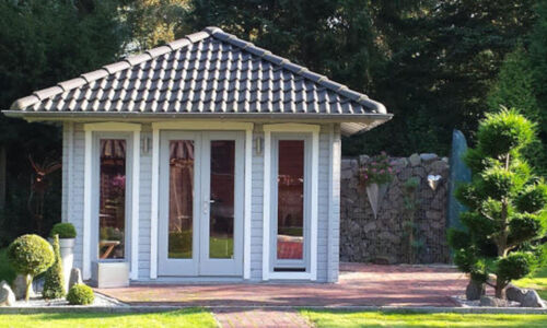 Blockhaus mit Walmdach | © 2025 Westerhoff GmbH Damme