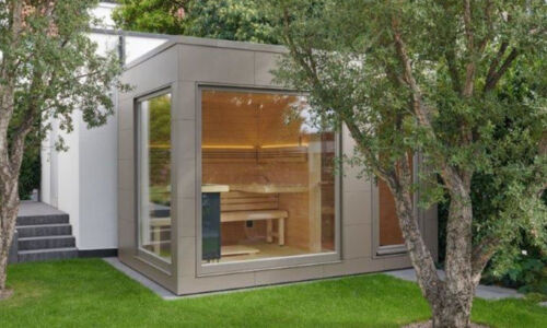 Design Saunahaus Kubus F10-2 | © 2025 Westerhoff GmbH Damme