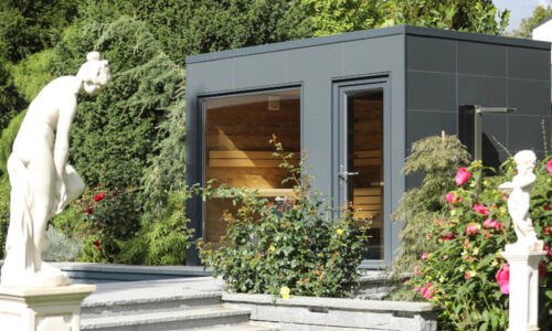Design Saunahaus Kubus F10-1 | © 2025 Westerhoff GmbH Damme
