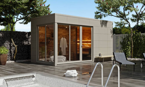 Design Saunahaus Kubus F14-0 | © 2025 Westerhoff GmbH Damme